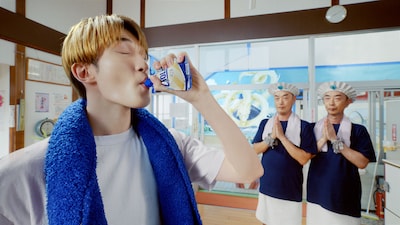 「クーリッシュ」Web CM「忘れられない男」編より。