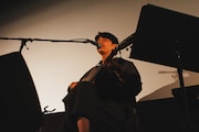 「キネマ旬報シアター応援独奏会」の様子。