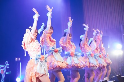 「フューチャーサイダー3周年記念ワンマンライブ～はしゃげ！ちゃの仲間たち！～」の様子。