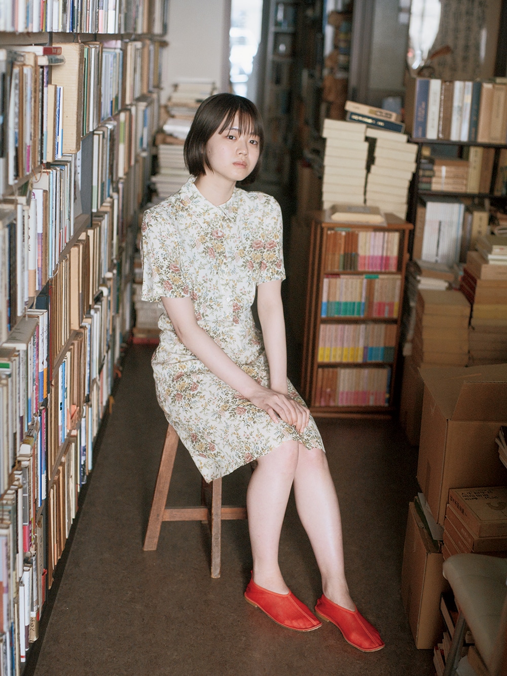 福田真琳（つばきファクトリー）の写真集「MARINE」より。