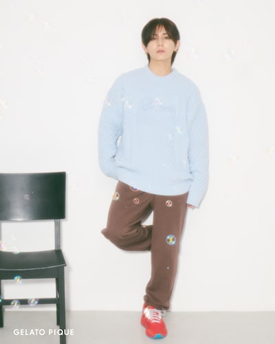 山田涼介を起用したgelato pique（ジェラート ピケ）の新作ルック。