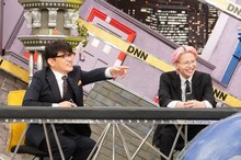 「全力！脱力タイムズ」より。左から、飯尾和樹（ずん）、川尻蓮（JO1）。©フジテレビ