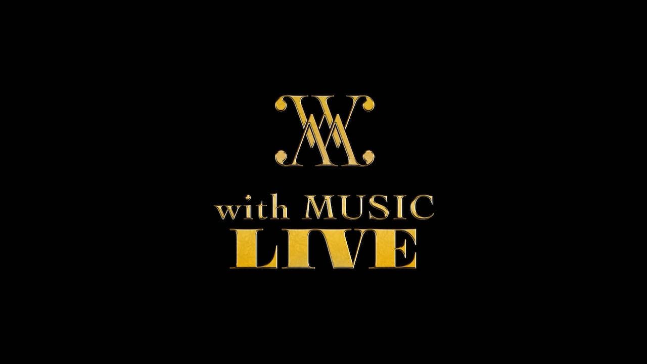 「with MUSIC LIVE presented by BEAT AX」ロゴ