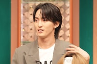 川島如恵留（Travis Japan）©︎日本テレビ