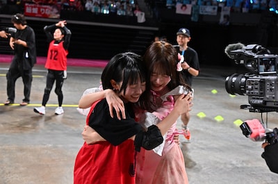 「SASUKEアイドル予選会2025 ー出場権争奪バトルー」の様子。©TBS