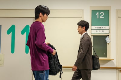 「日曜劇場『ザ・ロイヤルファミリー』」第4話より、目黒蓮（Snow Man）。©TBSスパークル／TBS