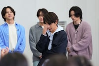 追い詰められる佐藤勝利（timelesz）。©日本テレビ