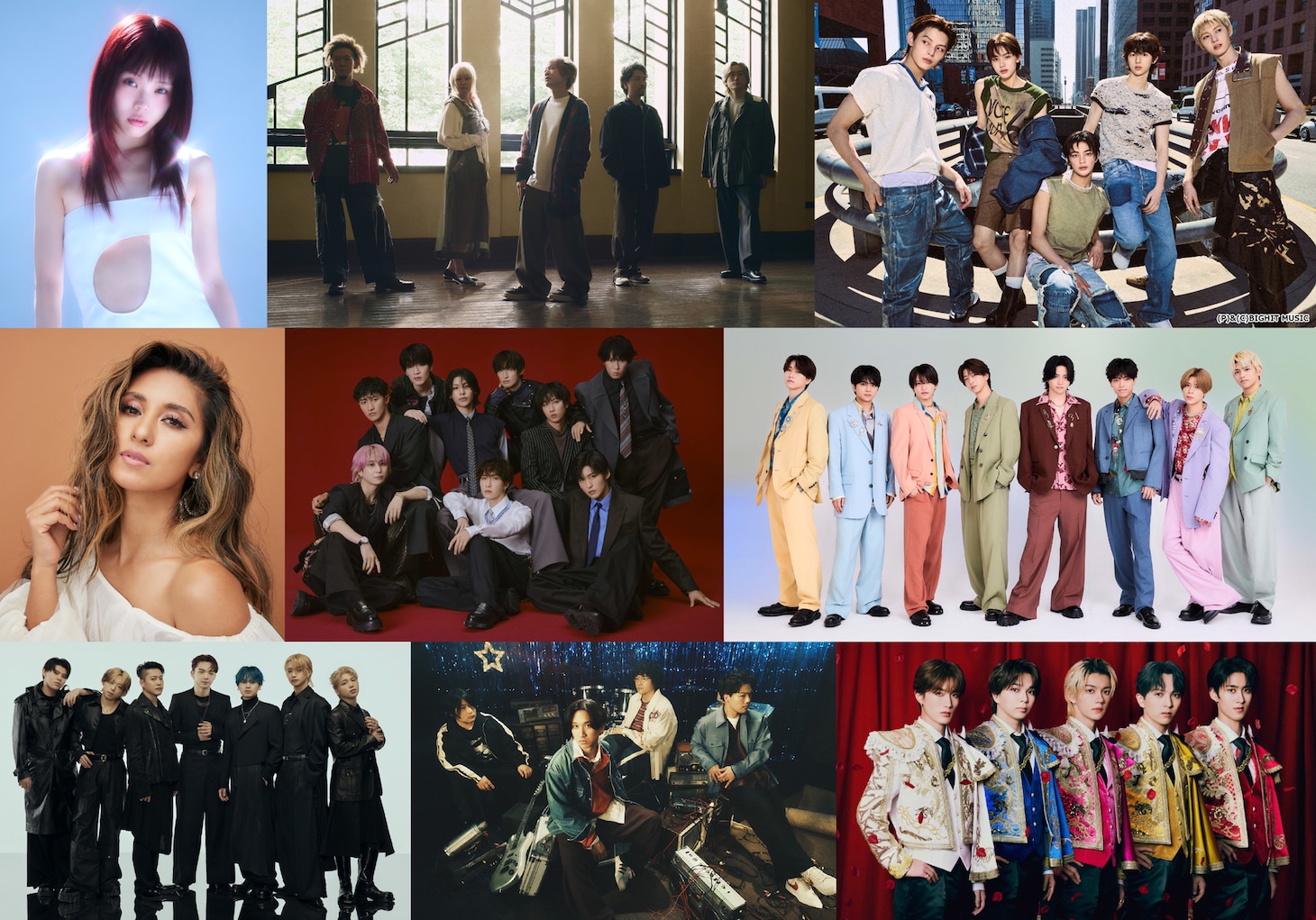 CDTVライブ！ライブ！」11月3日放送回の出演者。