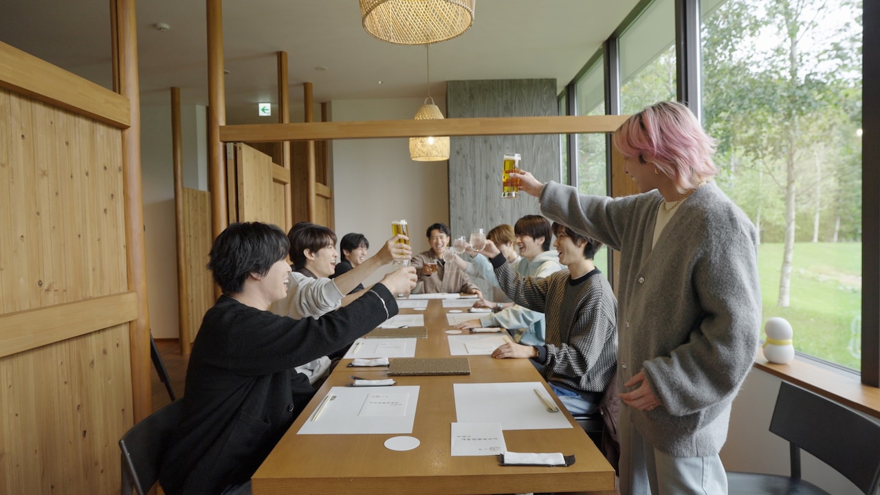 「旅するSnow Man 完全版 - Traveling with Snow Man -」最終話より。©日本テレビ