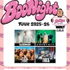 MC Boo主催「Boo Night Tour」東京公演にACIDMAN、coldrain、MWAM、THE&出演