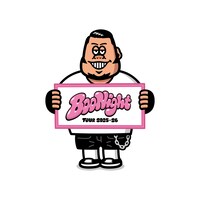 「Boo Night Tour 2025-26」キャラクターロゴ