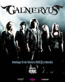 GALNERYUSメキシコ公演の告知画像。