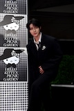 壇上に上がるBEOMGYU(ボムギュ)。