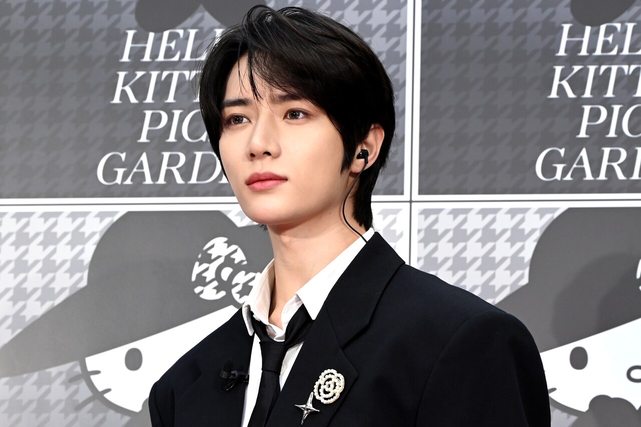 TOMORROW X TOGETHERボムギュがハローキティとなかよしに