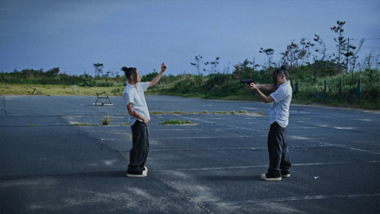 SSP「TAKESHI.B」ミュージックビデオより。