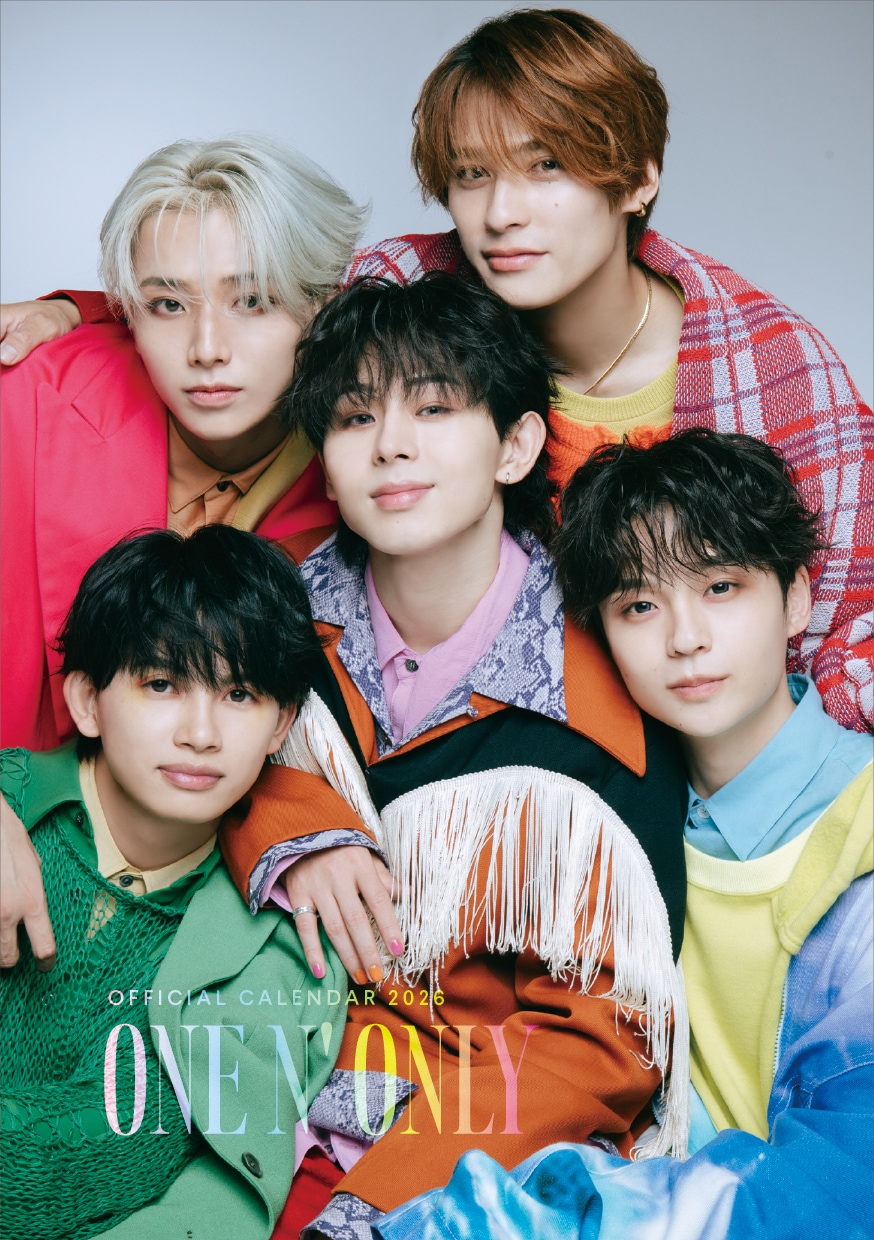ONE N' ONLY OFFICIAL CALENDAR 2026」裏表紙 ©SDP - ONE N