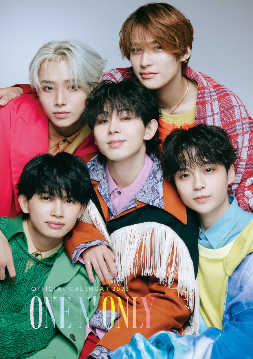 「ONE N' ONLY OFFICIAL CALENDAR 2026」裏表紙 ©SDP