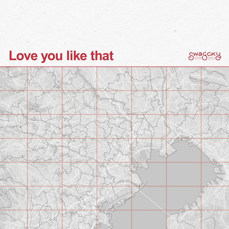 Swagcky「Love you like that」配信ジャケット