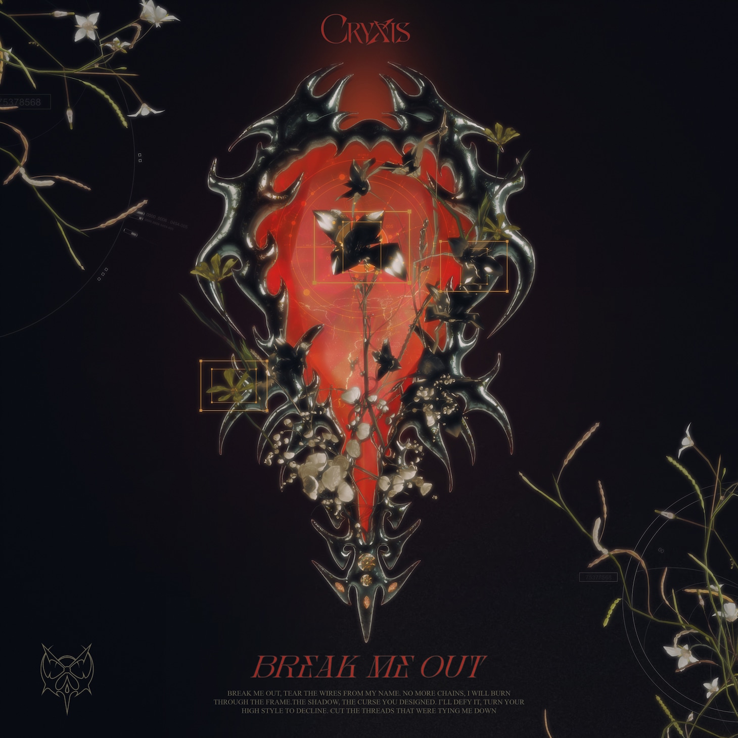 CRYXIS「Break Me Out」配信ジャケット