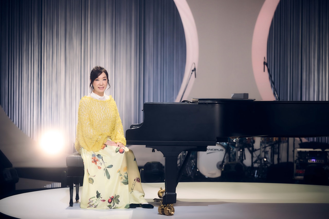 「NHK MUSIC SPECIAL 松任谷由実~AIとの共生~」より、松任谷由実。(写真提供:NHK)
