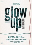 goomiey「glow up」フライヤー