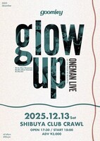 goomiey「glow up」フライヤー