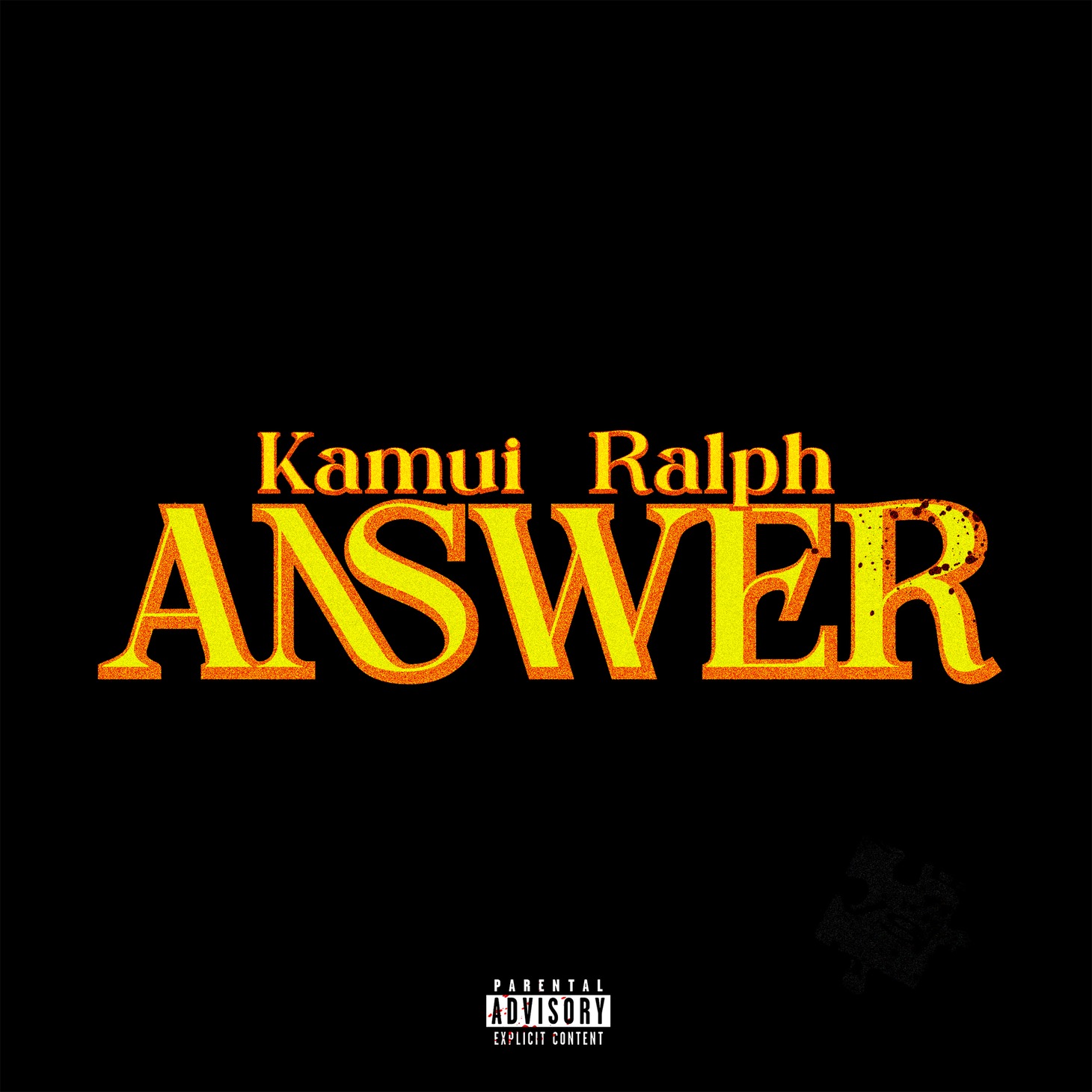 Kamui & ralph「Answer」配信ジャケット