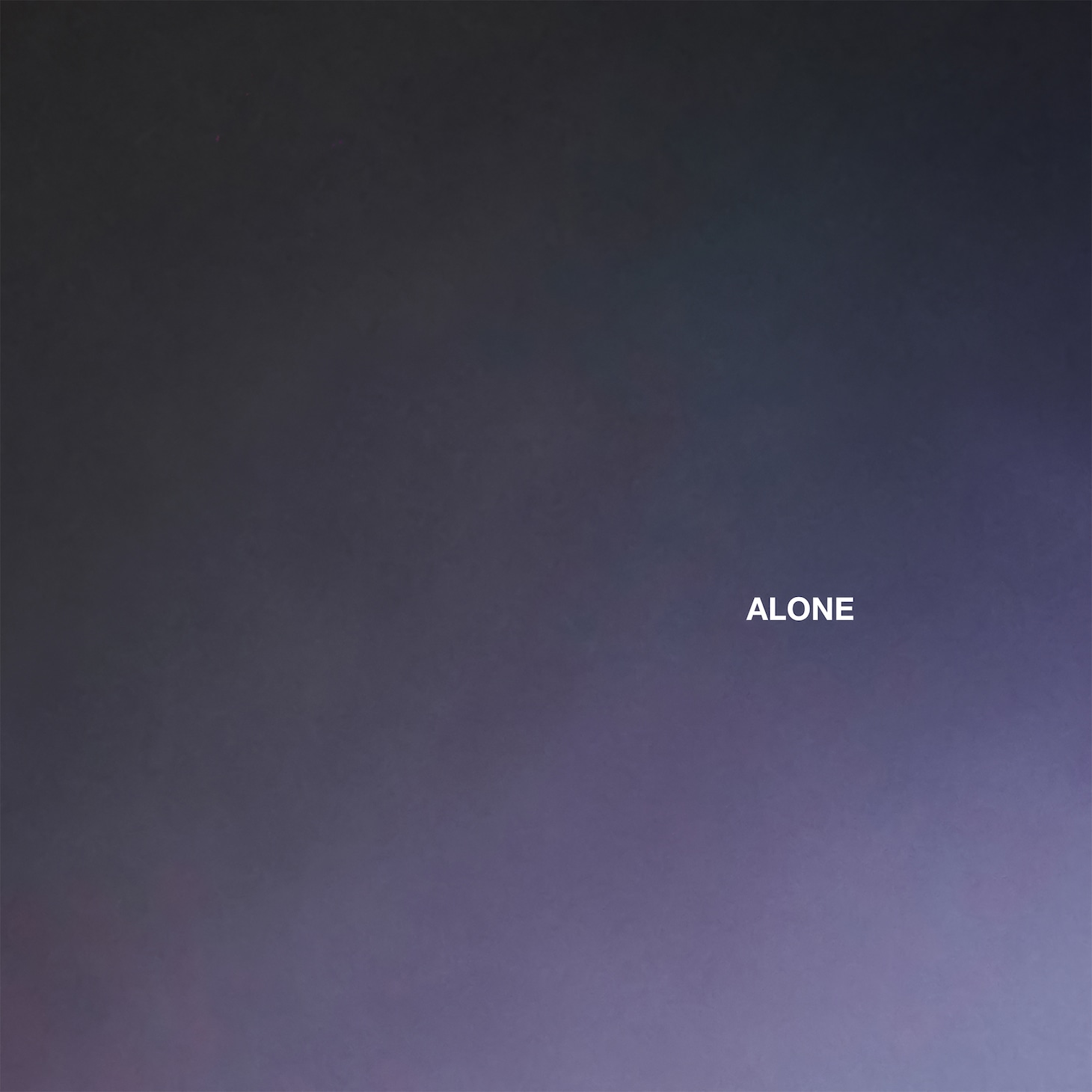 LEX「ALONE」配信ジャケット