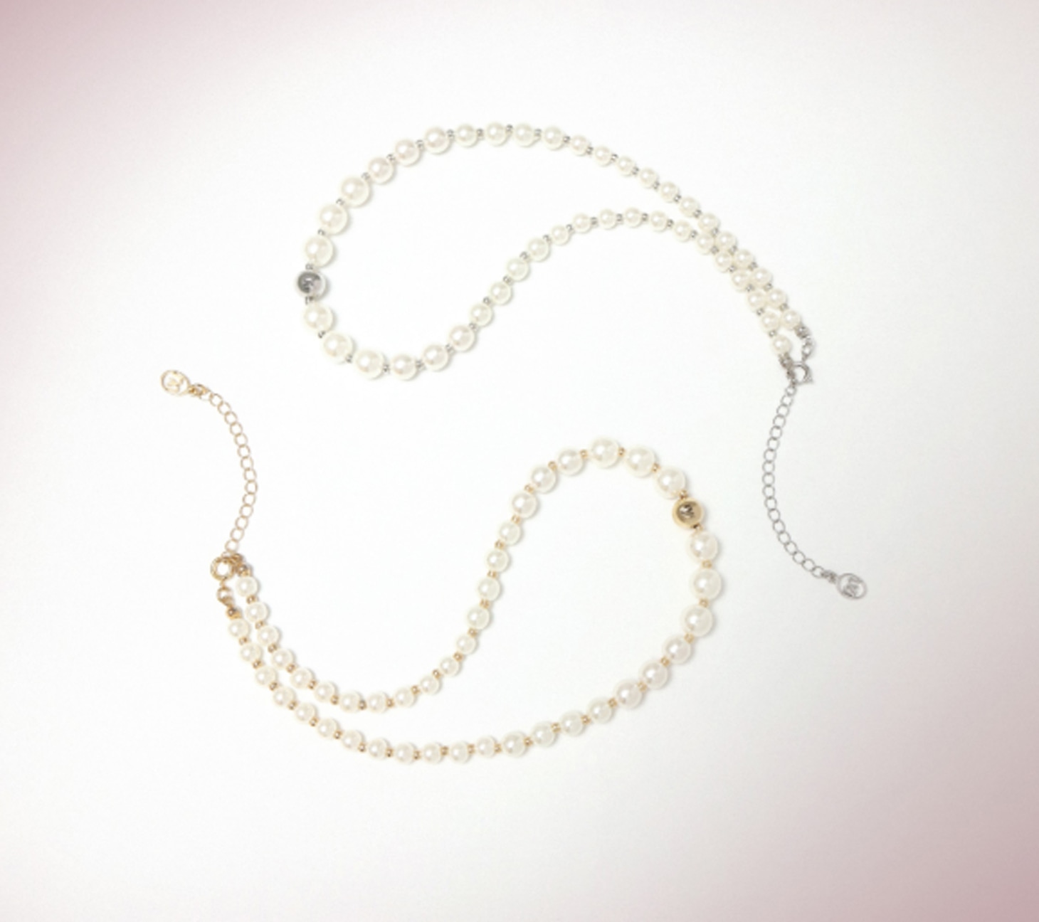 Pearline Metal Necklace