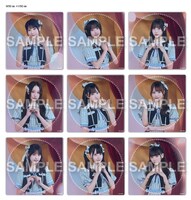 高嶺のなでしこ「見上げるたびに、恋をする。」セブンネットショッピング特典のアクリルコースター。