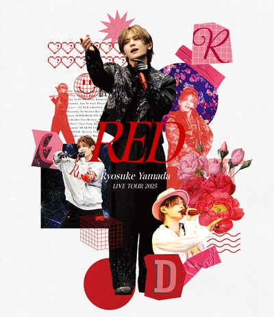 山田涼介「Ryosuke Yamada LIVE TOUR 2025 RED」通常盤ジャケット