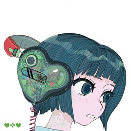 WurtS、こむぎこ2000が描き下ろした新作EPジャケット公開