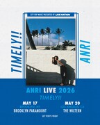「ANRI LIVE 2026 U.S.A TIMELY!!」フライヤー
