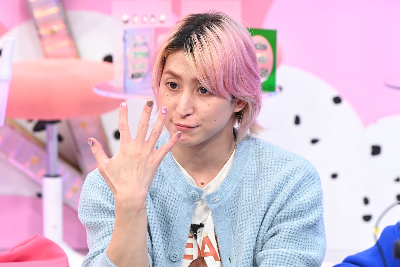 Snow Man佐久間大介「サクサクヒムヒム 」でアートネイル体験「本当にきれい！」