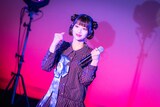 REIRIEのライブより。