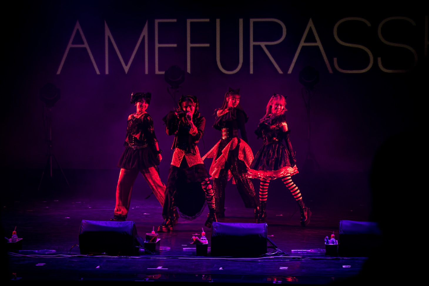 AMEFURASSHIのライブより。