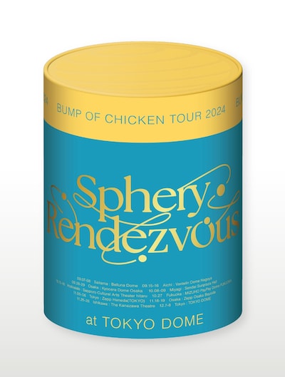 「BUMP OF CHICKEN TOUR 2024 Sphery Rendezvous at TOKYO DOME」トイズストア限定盤パッケージ外観