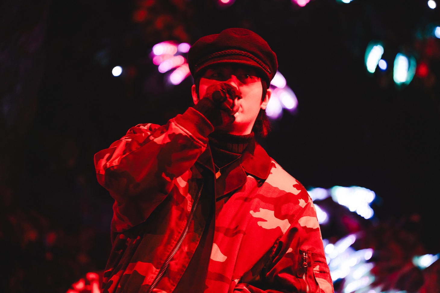 Cuegeeのライブより。