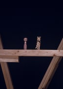 「折坂悠太 独奏遊行 らいど 2025」東京公演のセットの一部。（Photo by Yukitaka Amemiya）