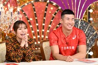 「Golden SixTONES」ゲストの芳根京子と桐生祥秀。