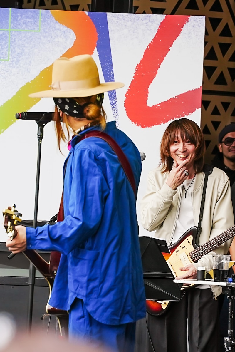 清春と中村佳嗣。