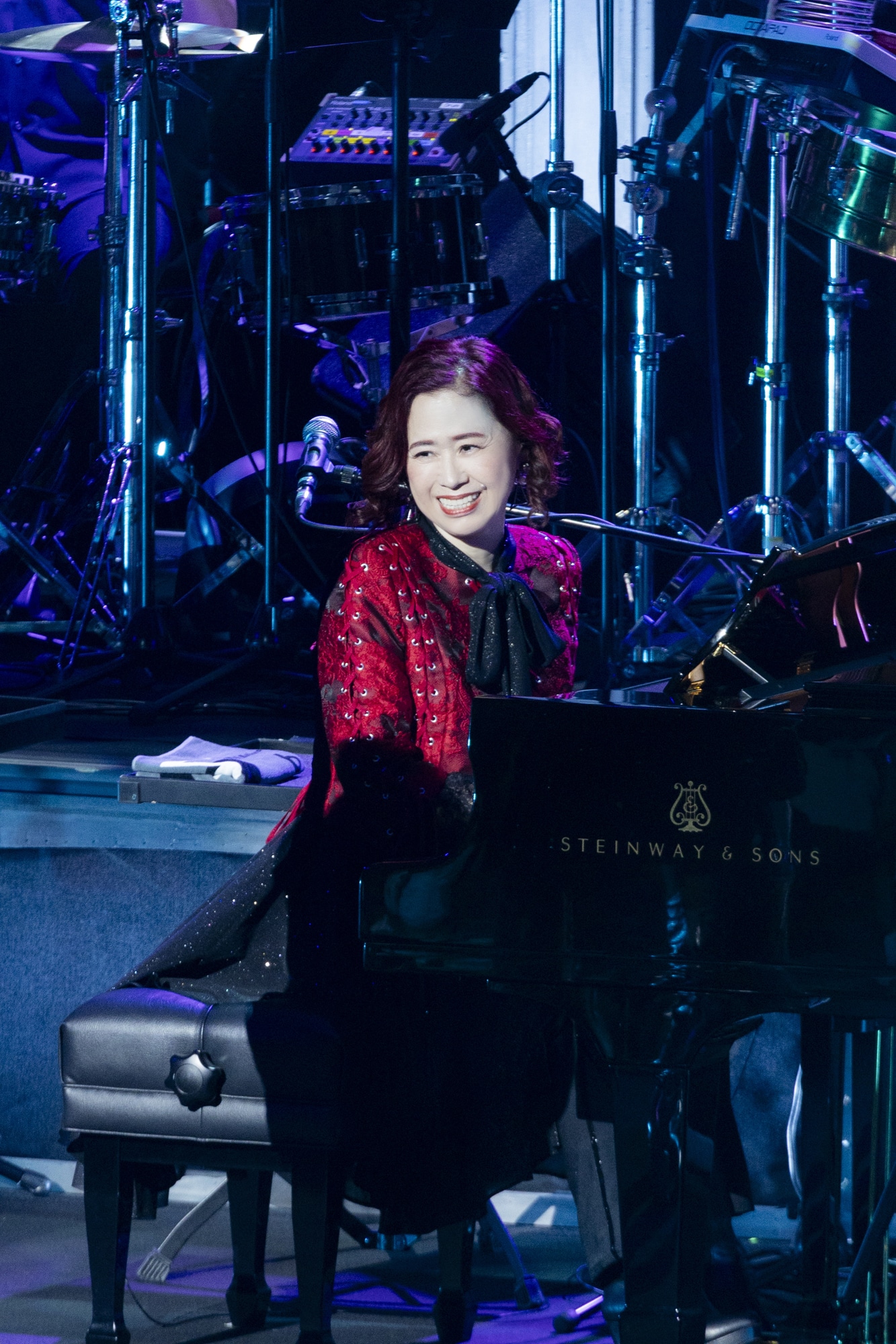 「Yuki Kajiura LIVE vol.#21 ～60 Songs～」の様子。
