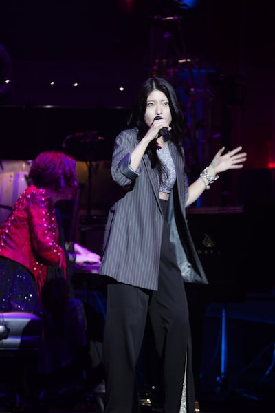 「Yuki Kajiura LIVE vol.#21 ～60 Songs～」の様子。