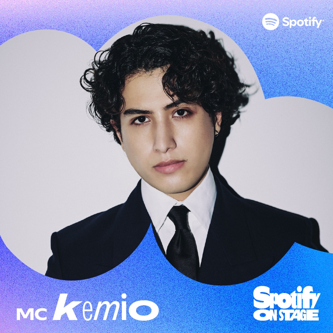 kemio。「Spotify On Stage Tokyo 2025 -Year-End Special-」のステージMCを務める。