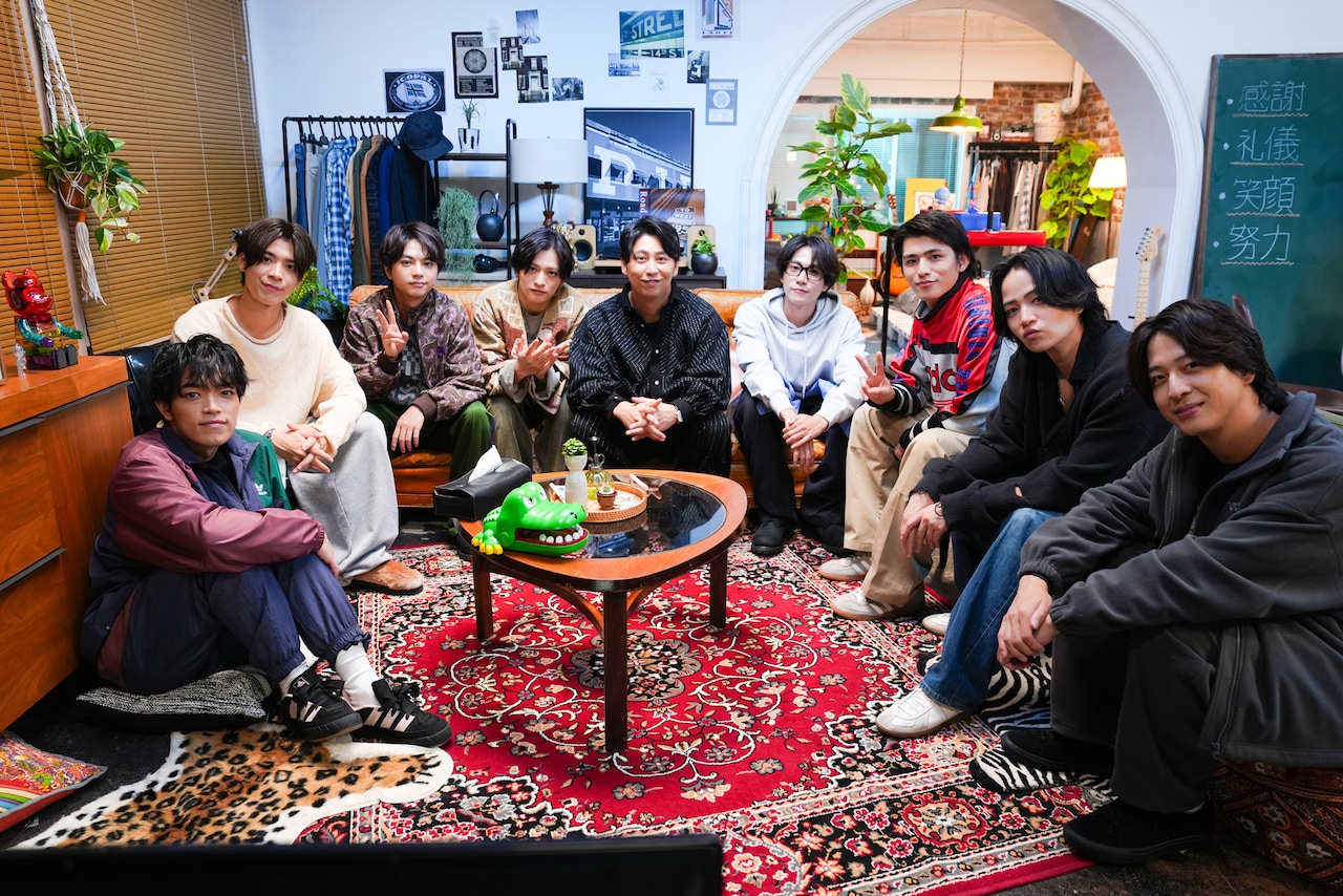 timeleszと屋敷裕政（ニューヨーク）。©日本テレビ