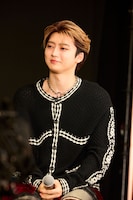 トーク収録に登場したユーキ（超特急）。（撮影：山内洋枝［PROGRESS-M］）