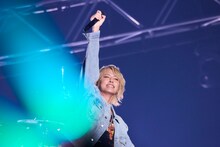 手越祐也（Vo / T.N.T）（撮影：山内洋枝［PROGRESS-M］）