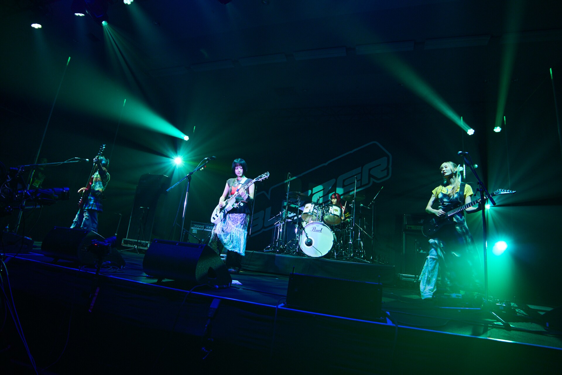 On stage media image