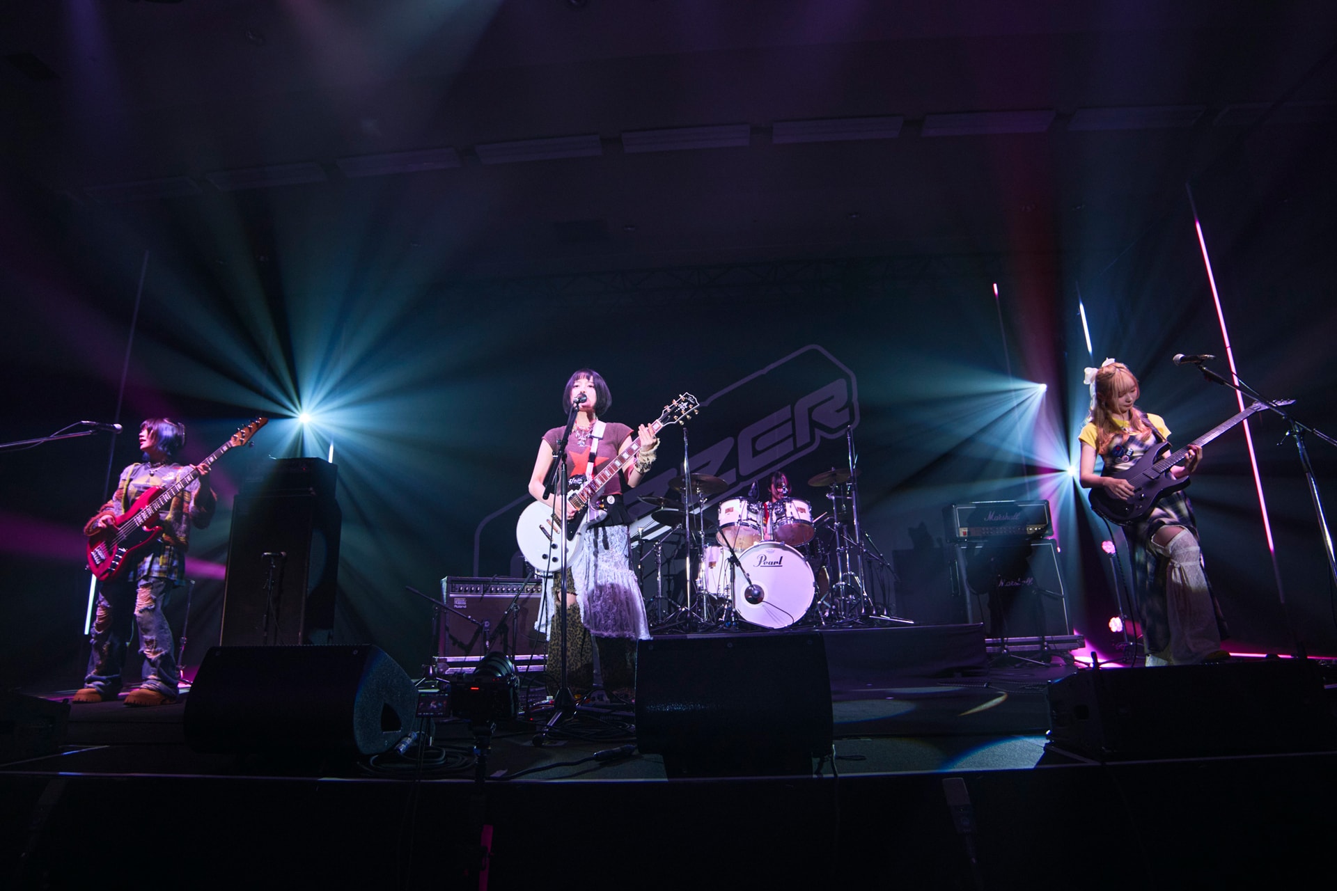 On stage media image