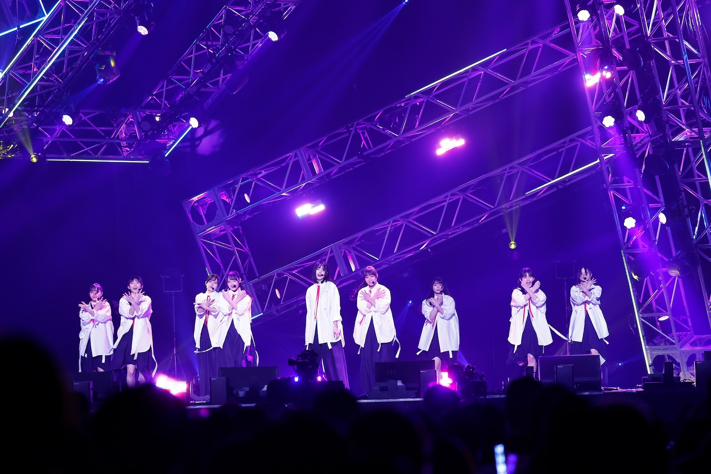 櫻坂46四期生（撮影：青木早霞［PROGRESS-M］）